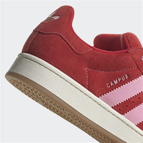 adidas campus 00s rood met roze|adidas campus sandalen.